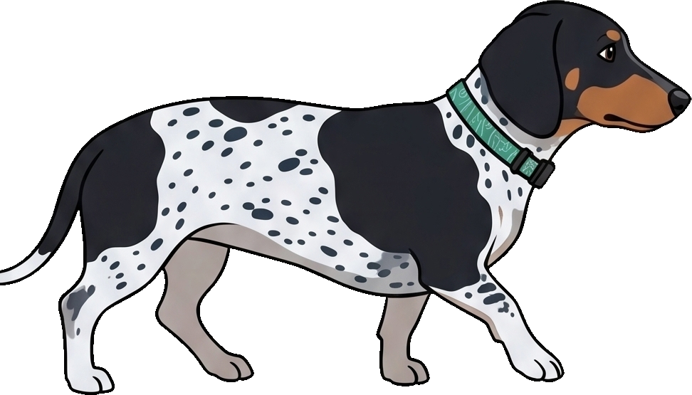 Annie, the Speak Farsi dachshund